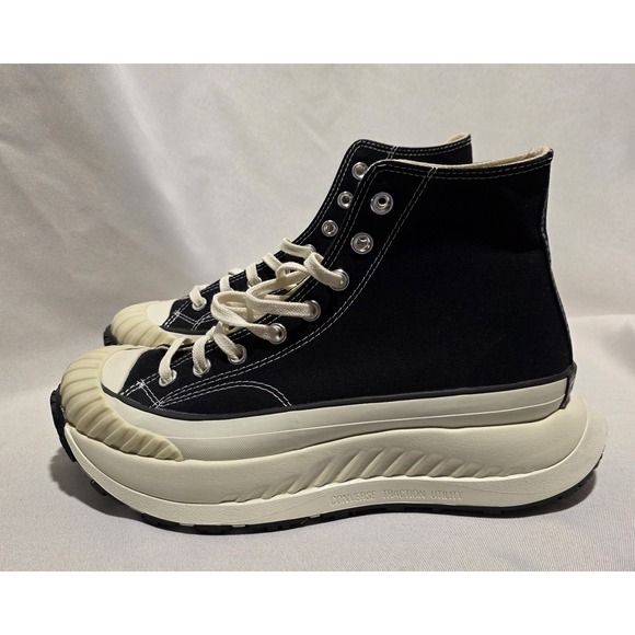 Converse A03277C Chucks 70ATCX Unisex Black Platform Sneakers. NWB M 9, W 10.5 - Picture 4 of 10